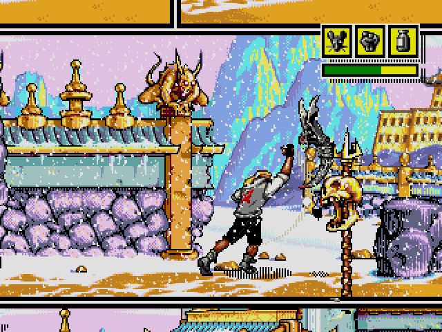 Comix Zone screenshot - Episode 2: Welcome to the Temple  Page 1